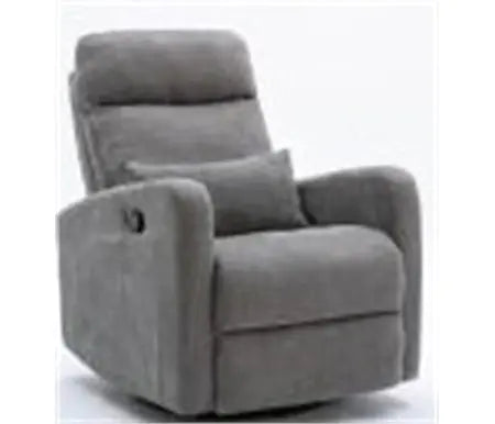 Almitas Delphi Reclining Glider Chair - Charcoal