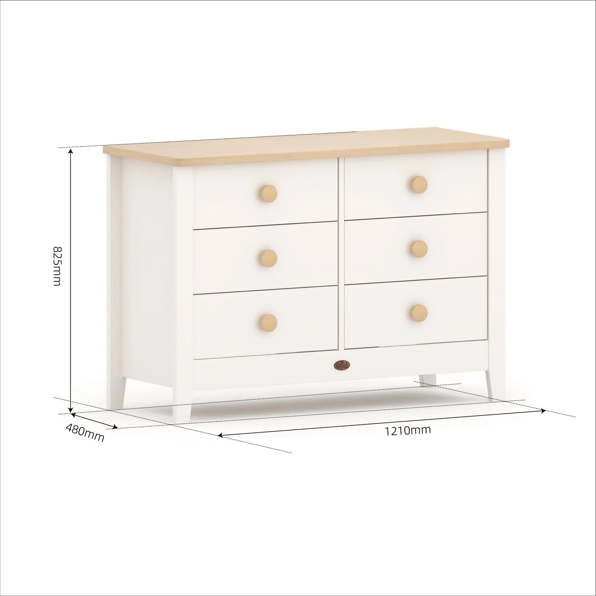 Universal 6 Drawer Chest