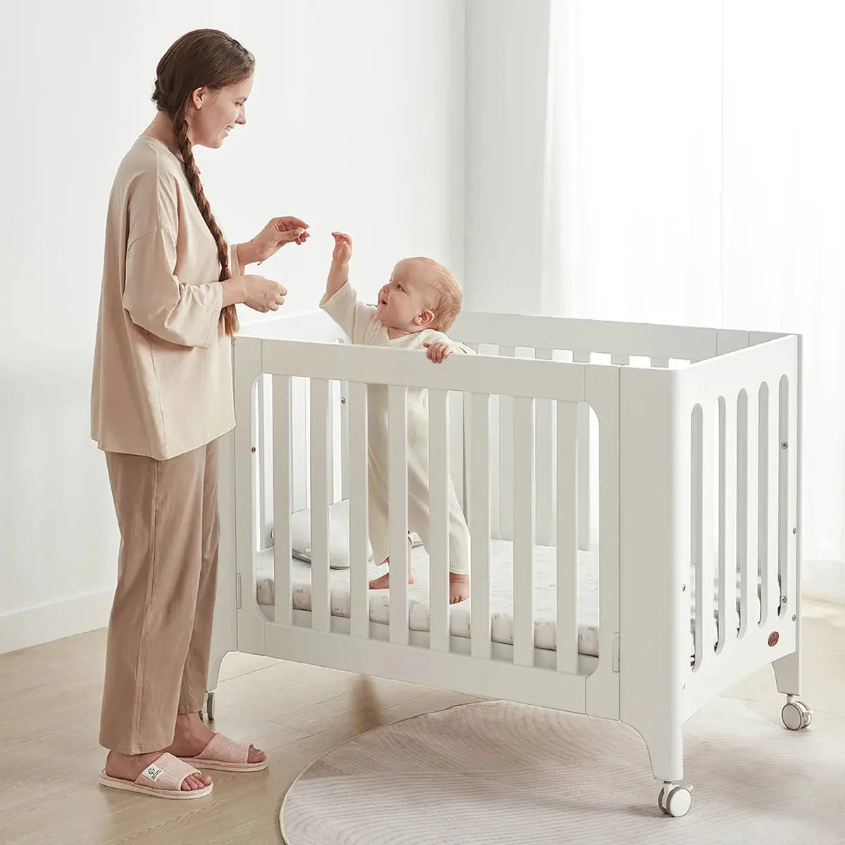 Boori Phoebe Expandable Cot Bed  