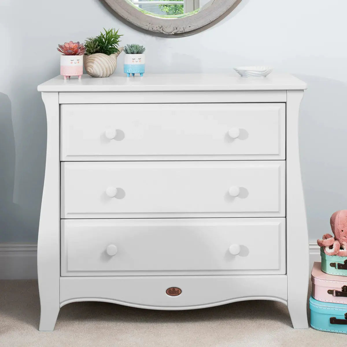 Boori Sleigh 3 Drawer Chest Smart Assembly  