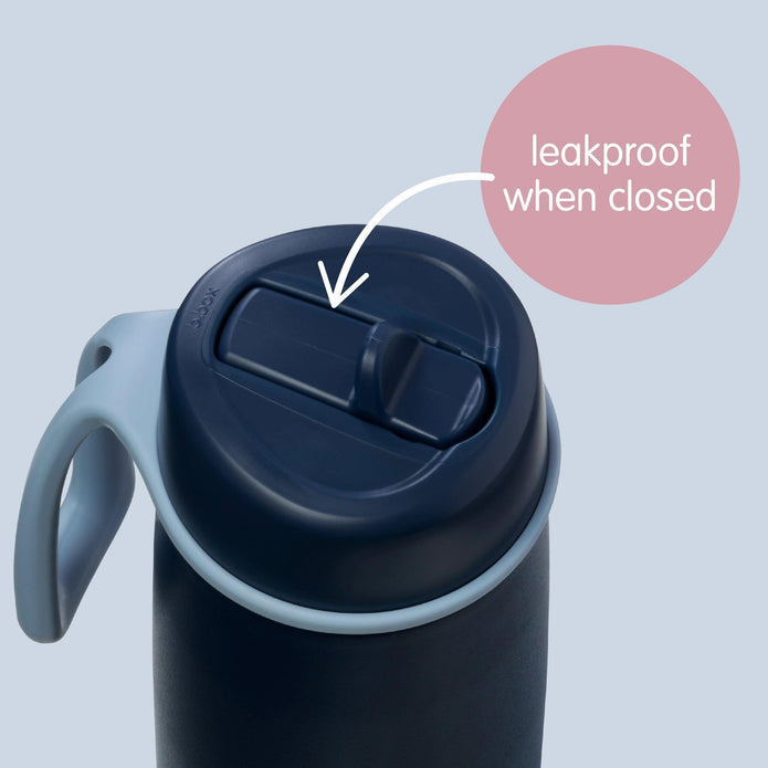 690mL Insulated Flip Top Bottle - lilac love