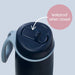 690mL Insulated Flip Top Bottle - lilac love