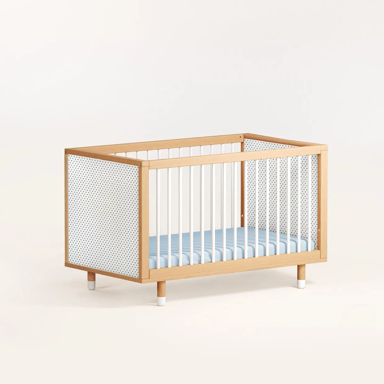 Bold Baby Cot - Blue and Deep Blue