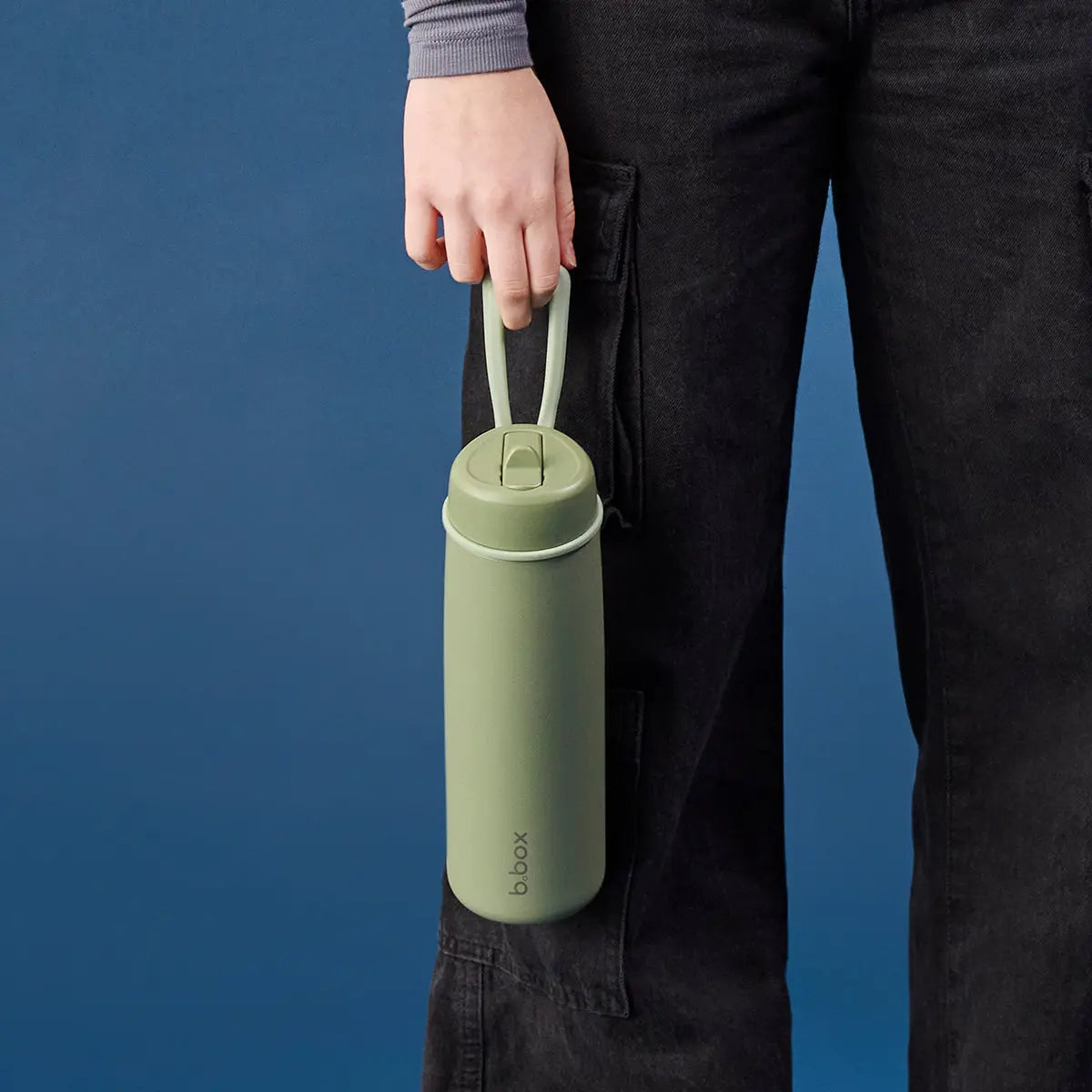BBox 690mL Insulated Flip Top Bottle - Olive