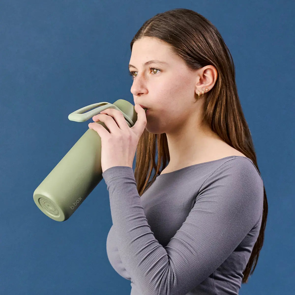 BBox 690mL Insulated Flip Top Bottle - Olive