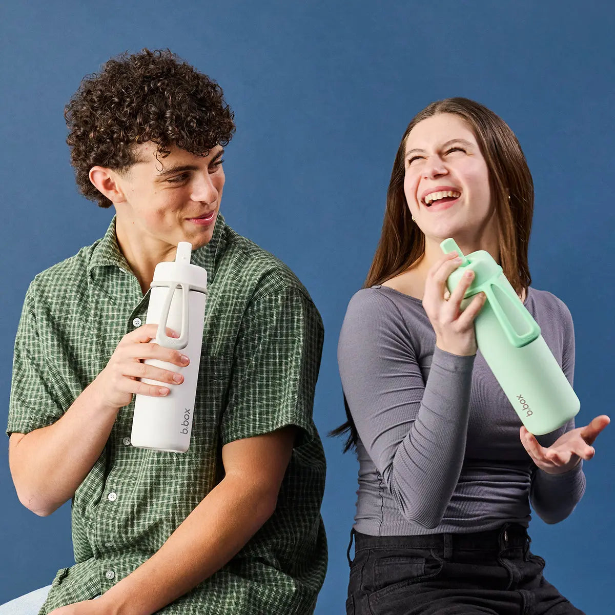 BBox 690mL Insulated Flip Top Bottle - White Out