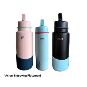 insulated flip top 1L bottle - berry smoothie