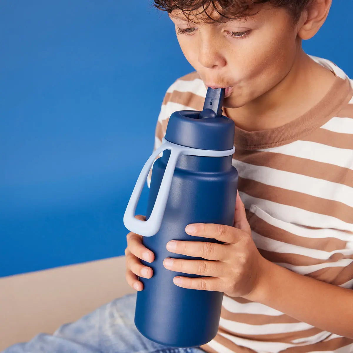 BBox Insulated Flip Top 1 Litre Bottle - Midnight