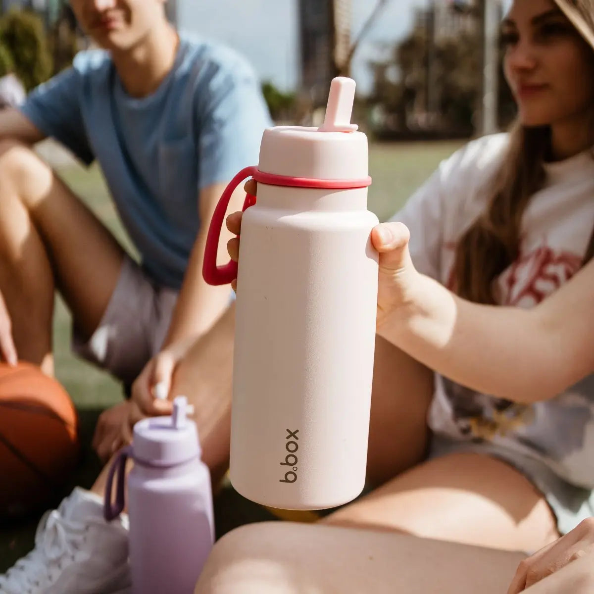BBox Insulated Flip Top 1 Litre Bottle - Pink Paradise