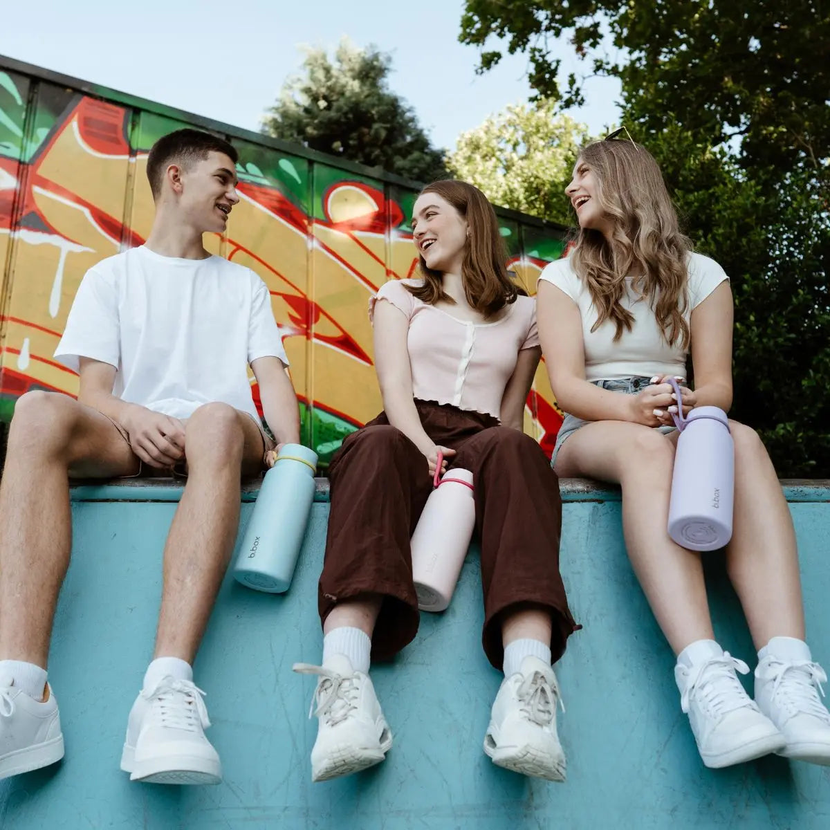 BBox Insulated Flip Top 1 Litre Bottle - Pink Paradise