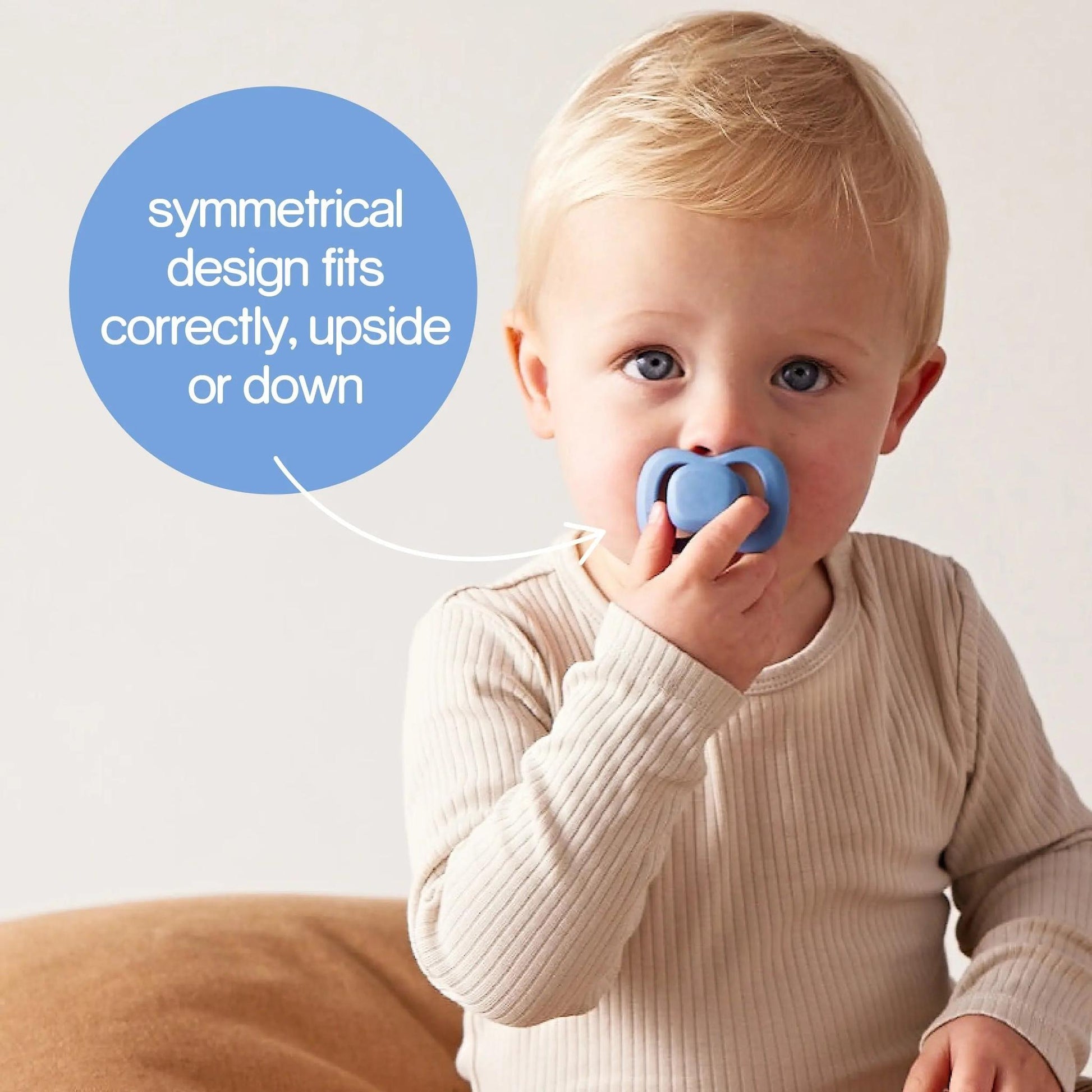 BBox Pacifier Twin Pack - Vanilla + Blush