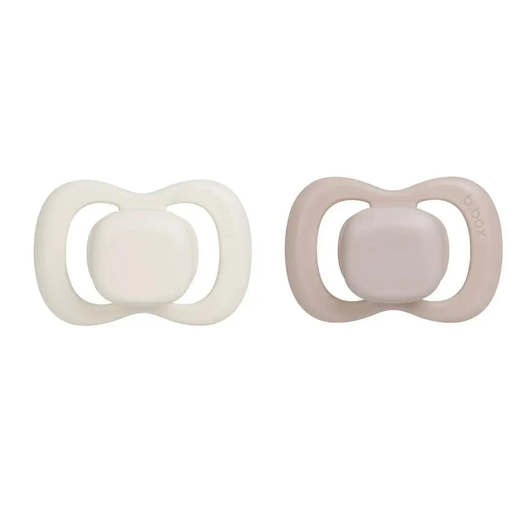 BBox Pacifier Twin Pack - Vanilla + Blush