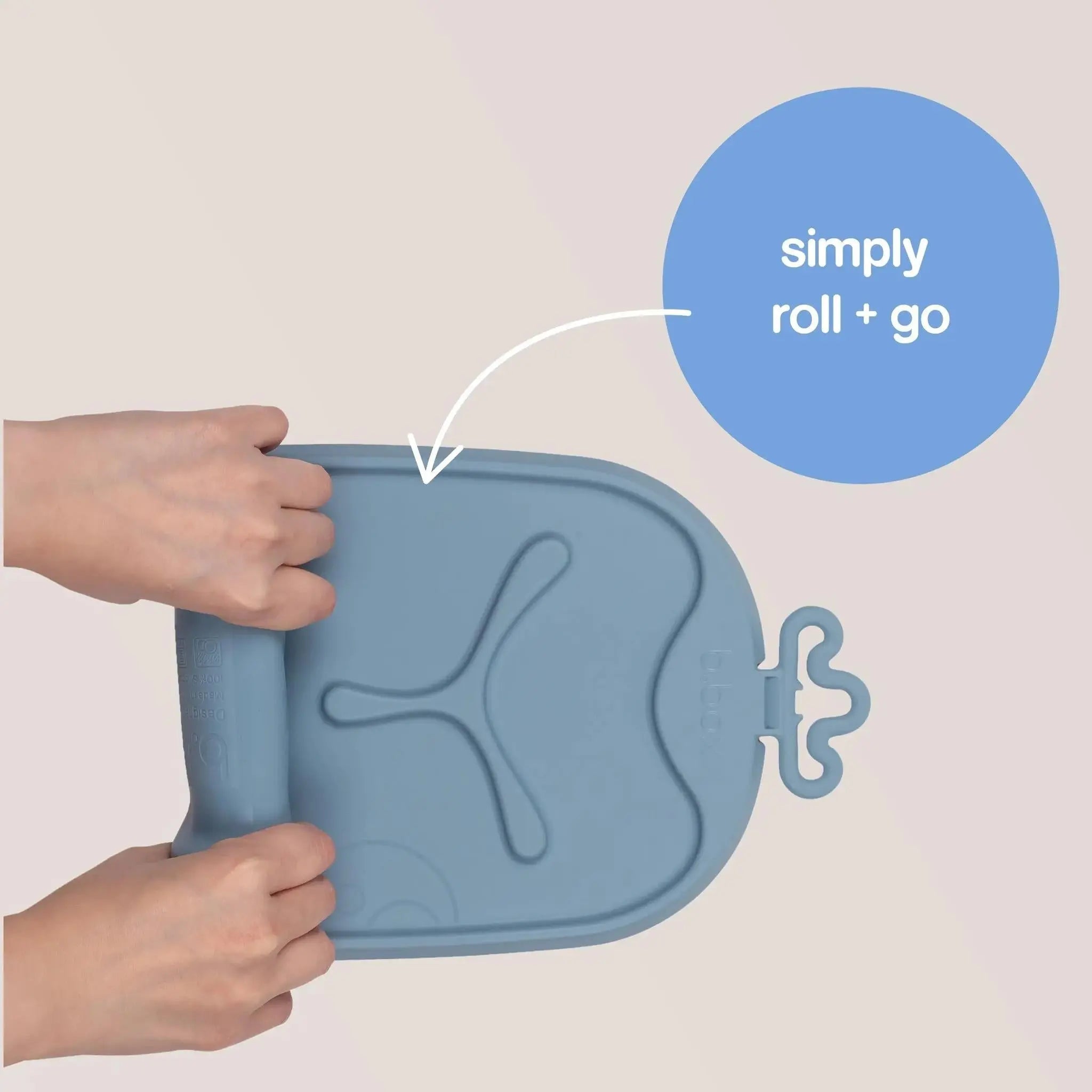 BBox Roll + Go Mealtime Mat - Ocean