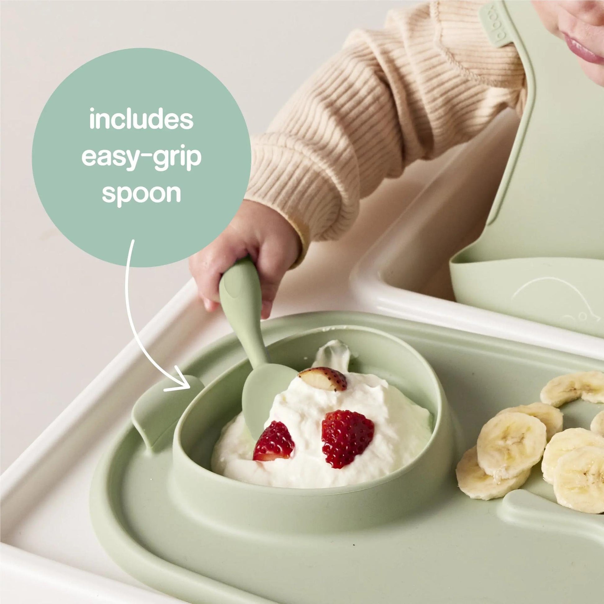 BBox Roll + Go Mealtime Mat - Sage