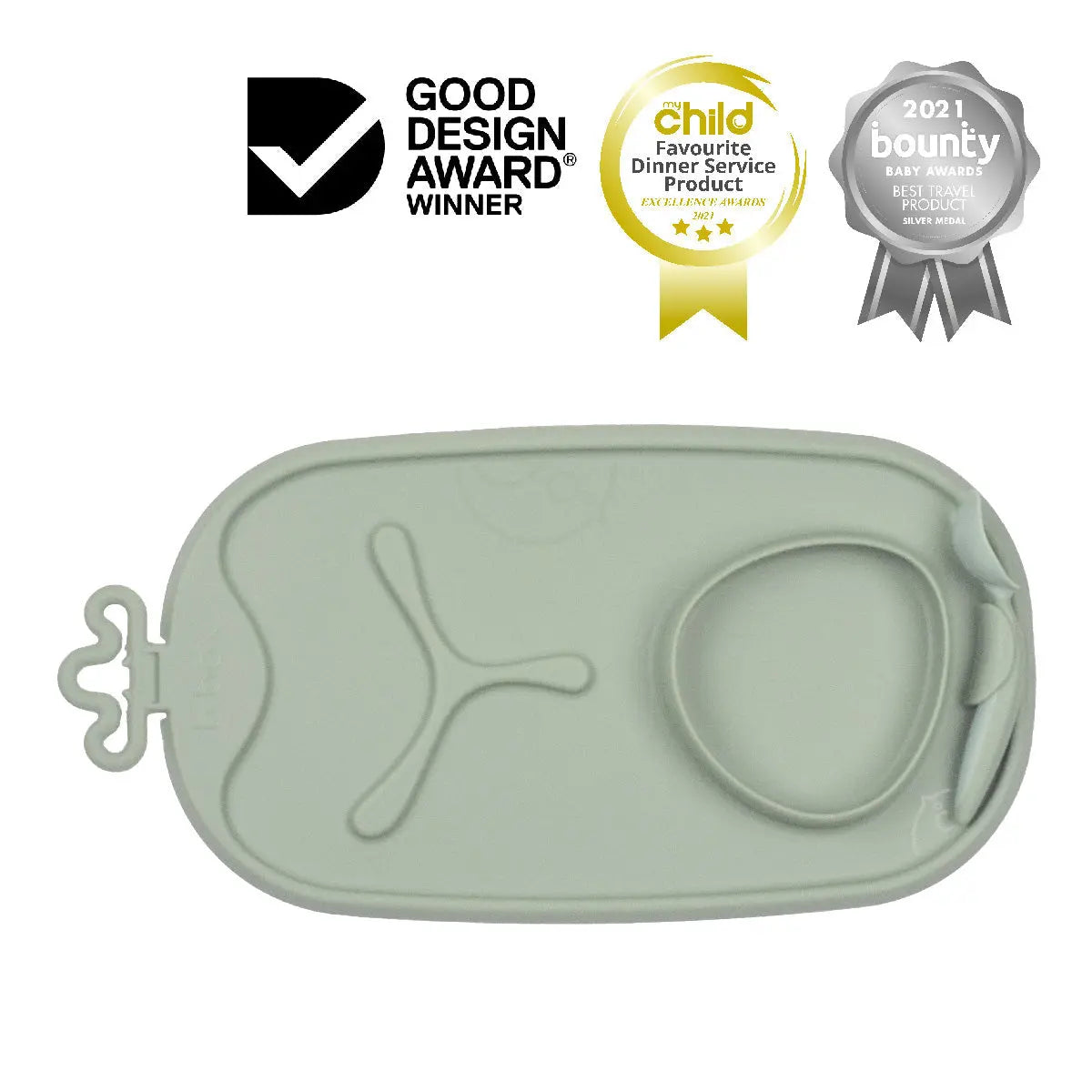 BBox Roll + Go Mealtime Mat - Sage