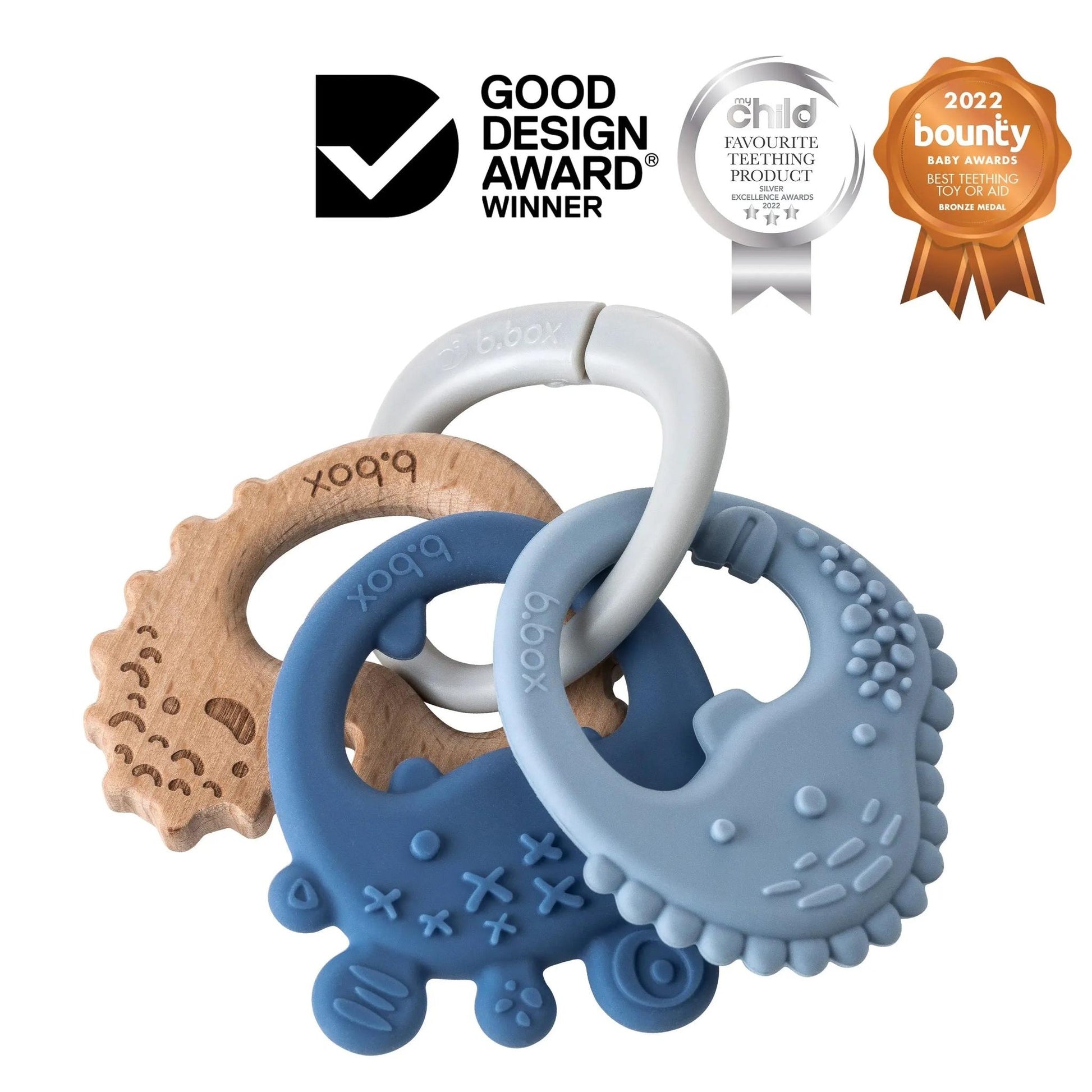 BBox Trio Teether - Lullaby Blue