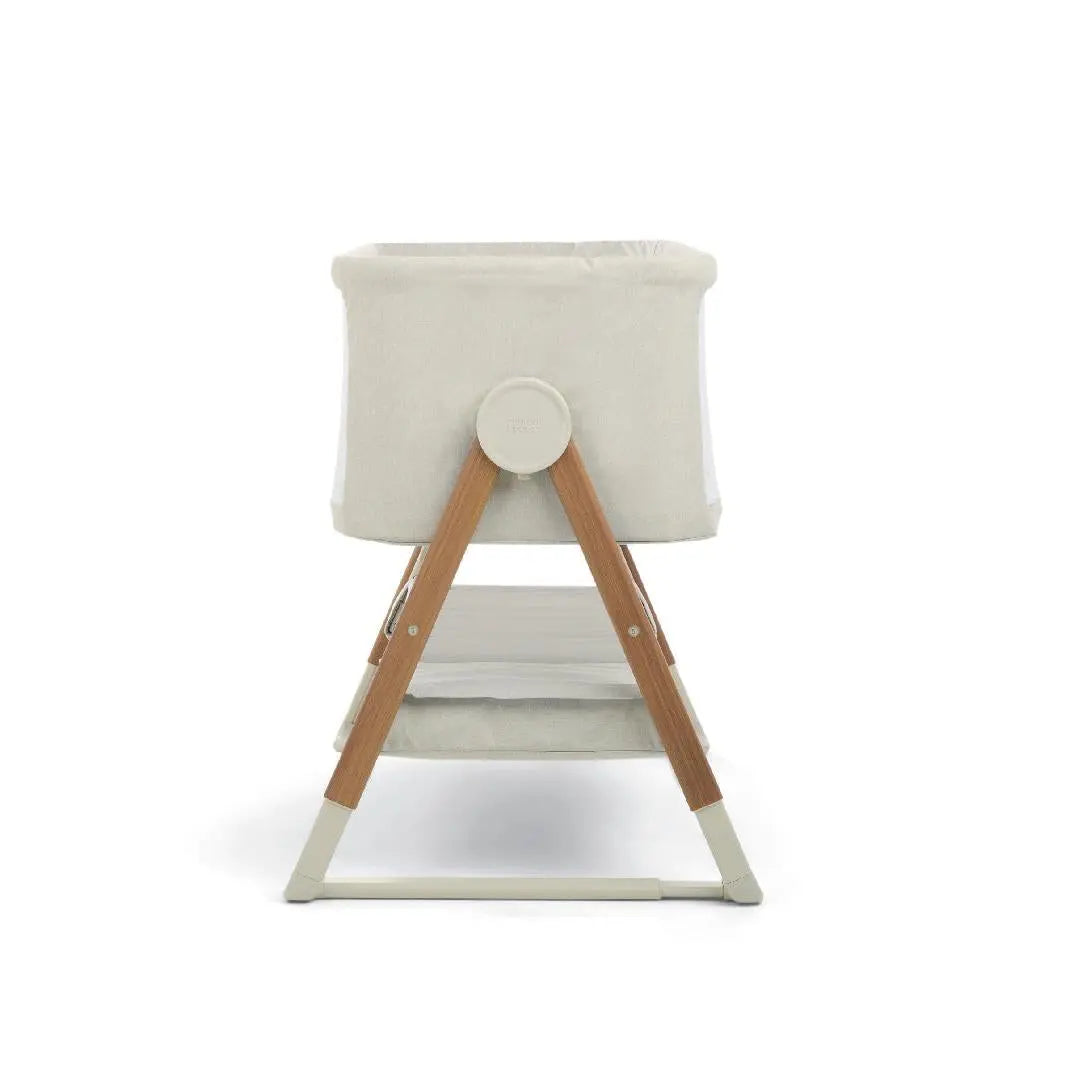 Lua V2 Bedside Cot  - Fawn
