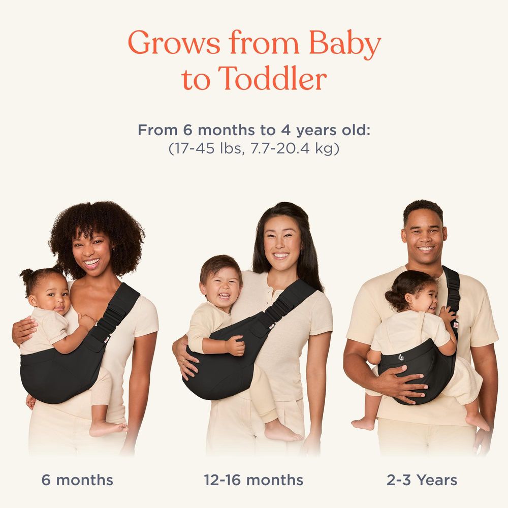 Ergobaby Upsie Sling Carrier - Onyx Black