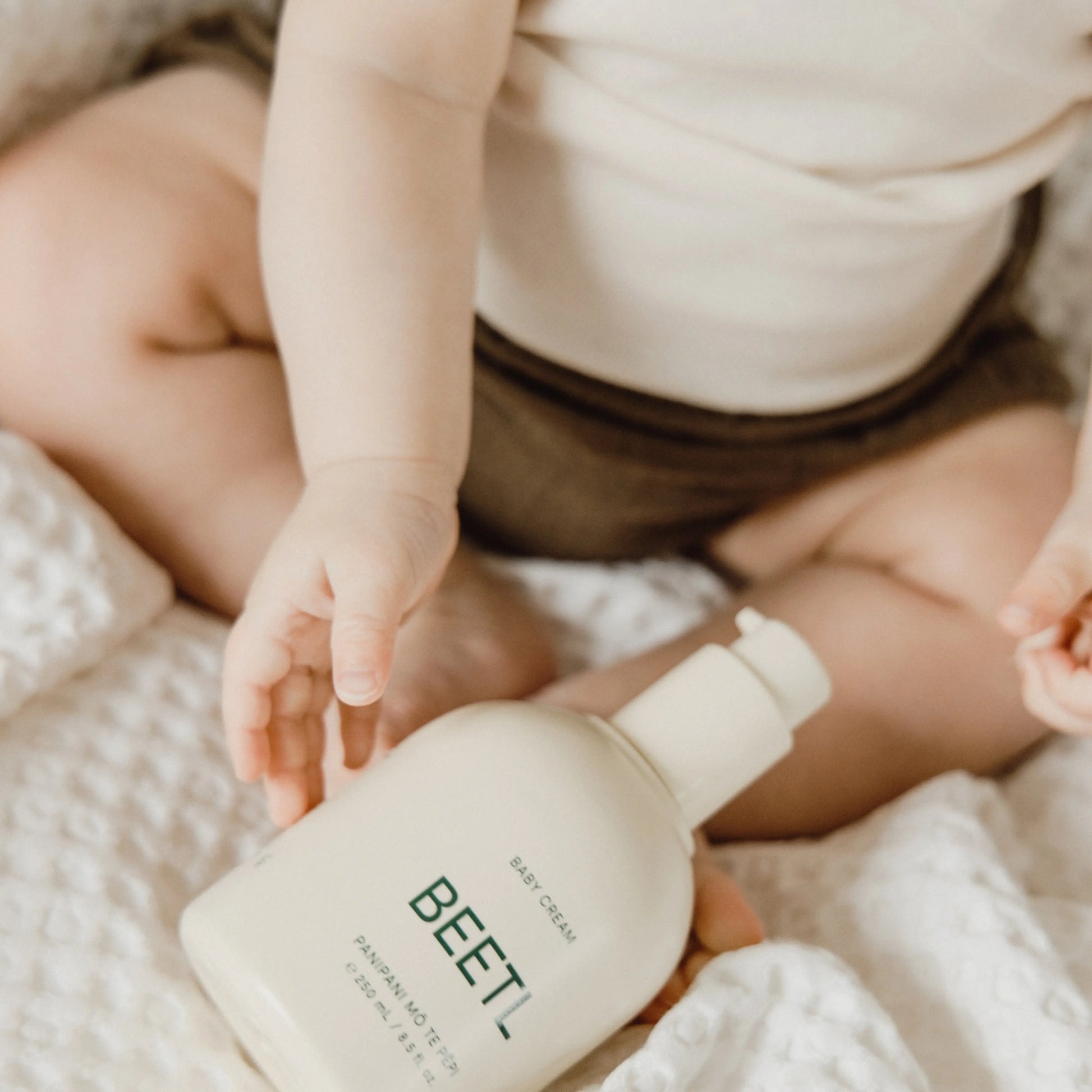 BEETL Baby Cream ingredients – shea butter, calendula, chamomile, argan oil