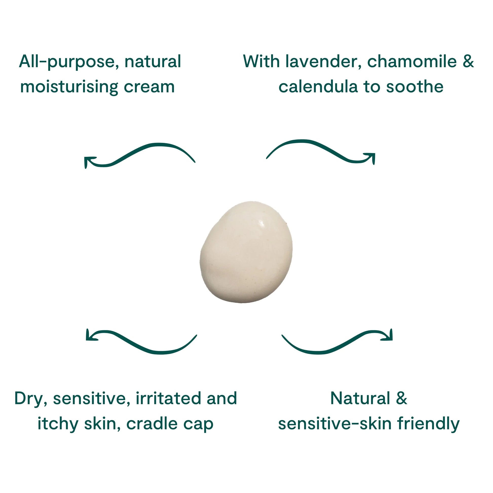 BEETL Baby Cream 250ml jar on white background
