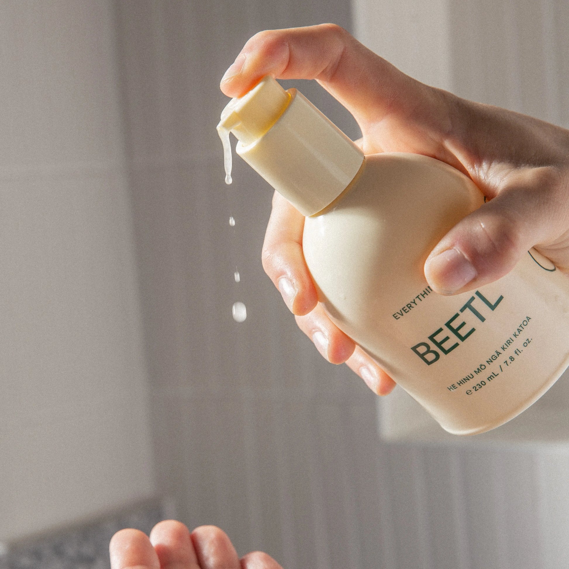 BEETL Everything Oil 230ml bottle on white background