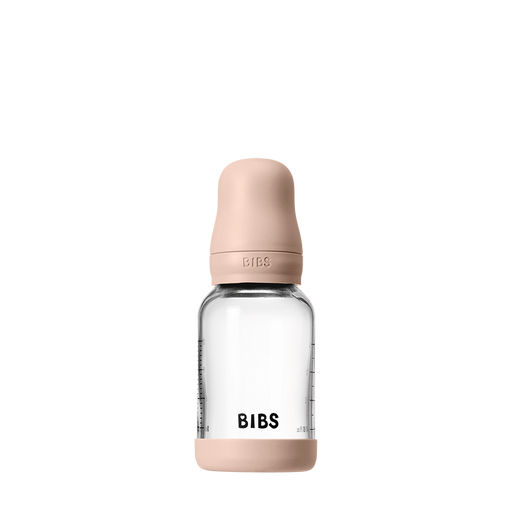 Baby Glass Bottle Set 120ml Latex - Blush