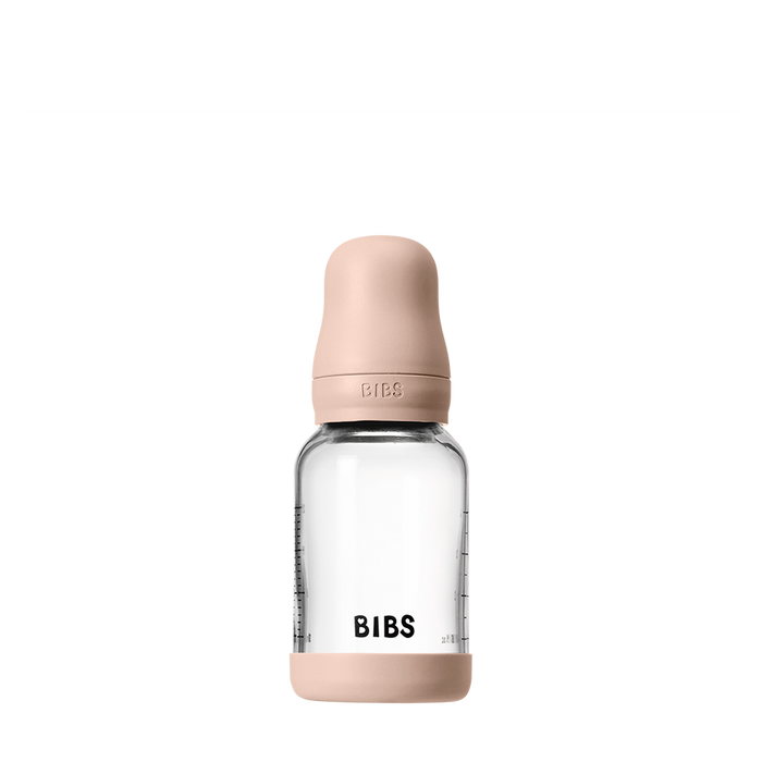 Baby Glass Bottle Set 120ml Latex - Blush