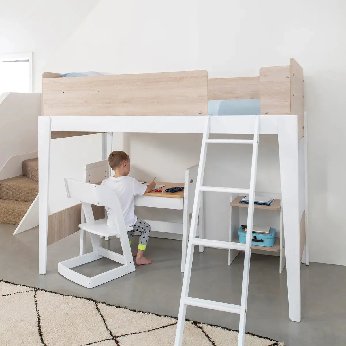 Boori Natty Single Loft Bed  