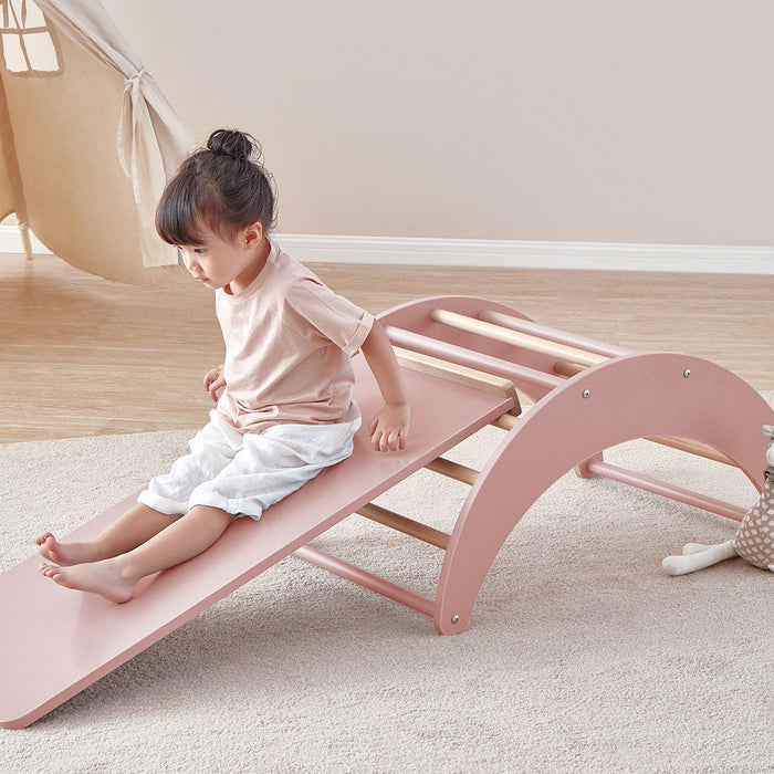 Boori Tidy Climbing Arch + Ramp 2 Piece Set - Blueberry and Almond