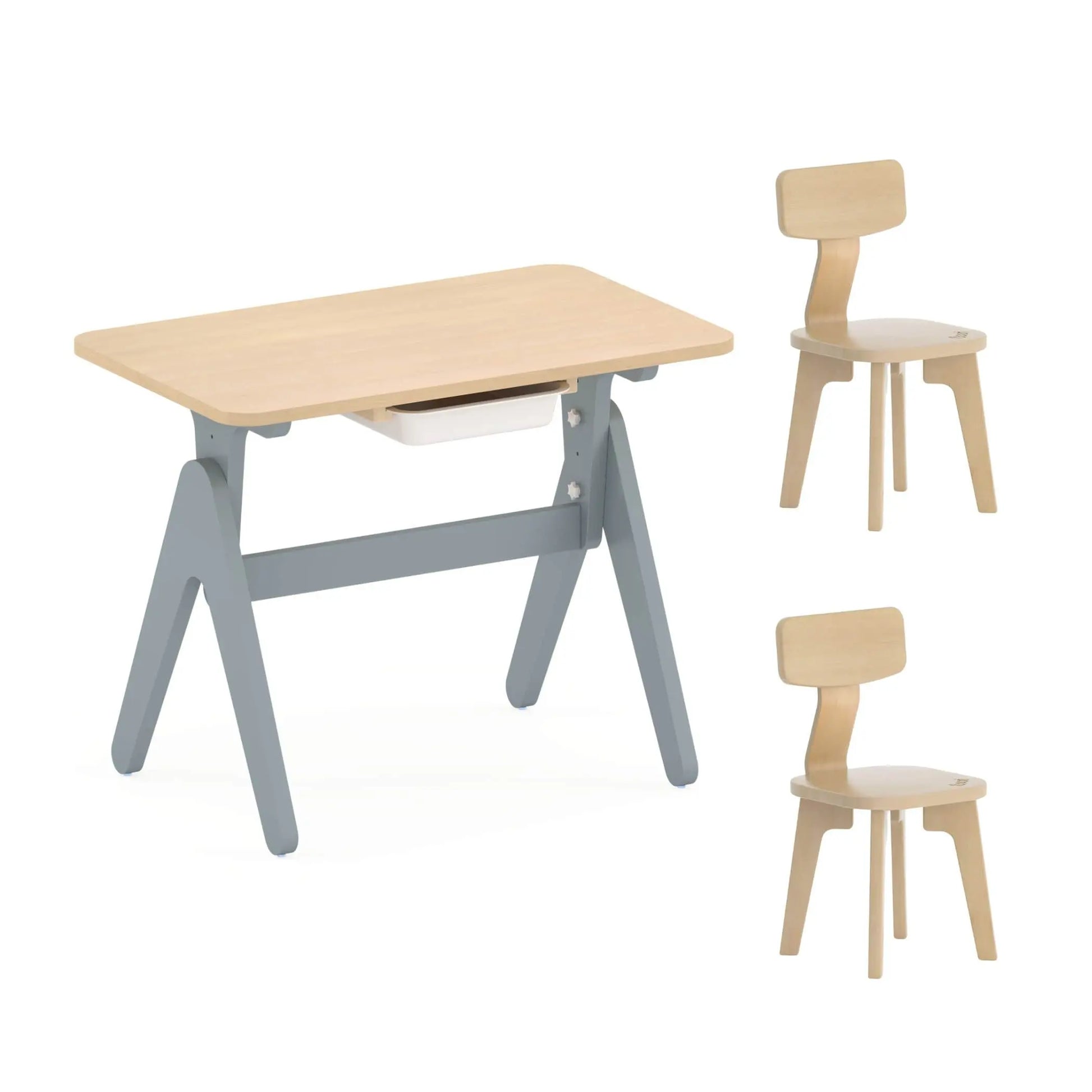 Tidy Learning Table & 2 Chairs Bundle