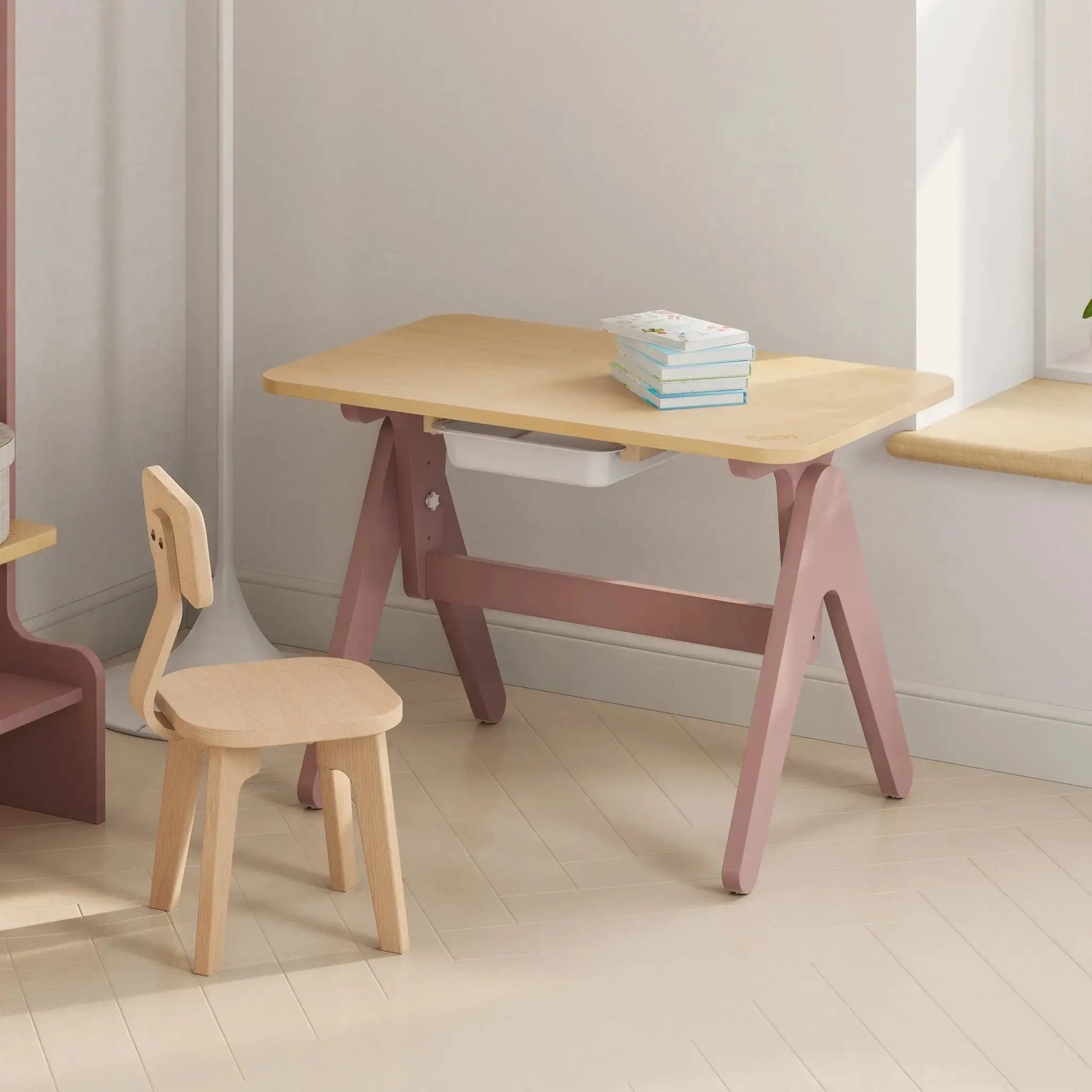 Tidy Learning Table & 2 Chairs Bundle