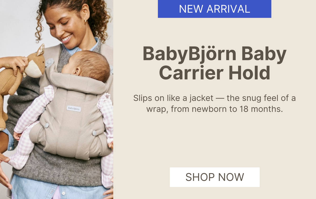New arrival: BabyBjorn Baby Carrier Hold