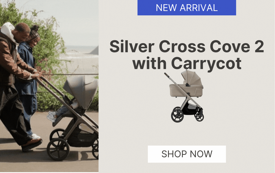 New arrival: Silver Cross Cove 2 pram with carrycot