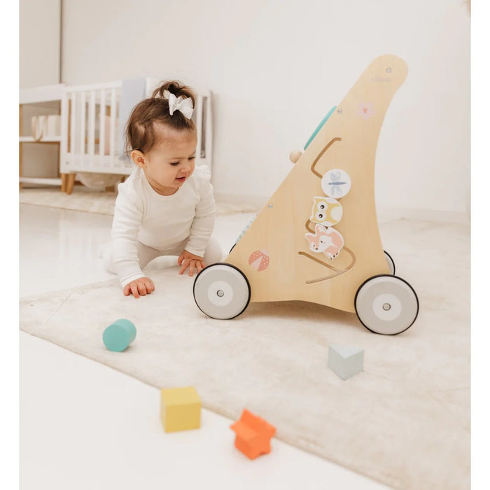 Bubble Wooden Activity Play Walker