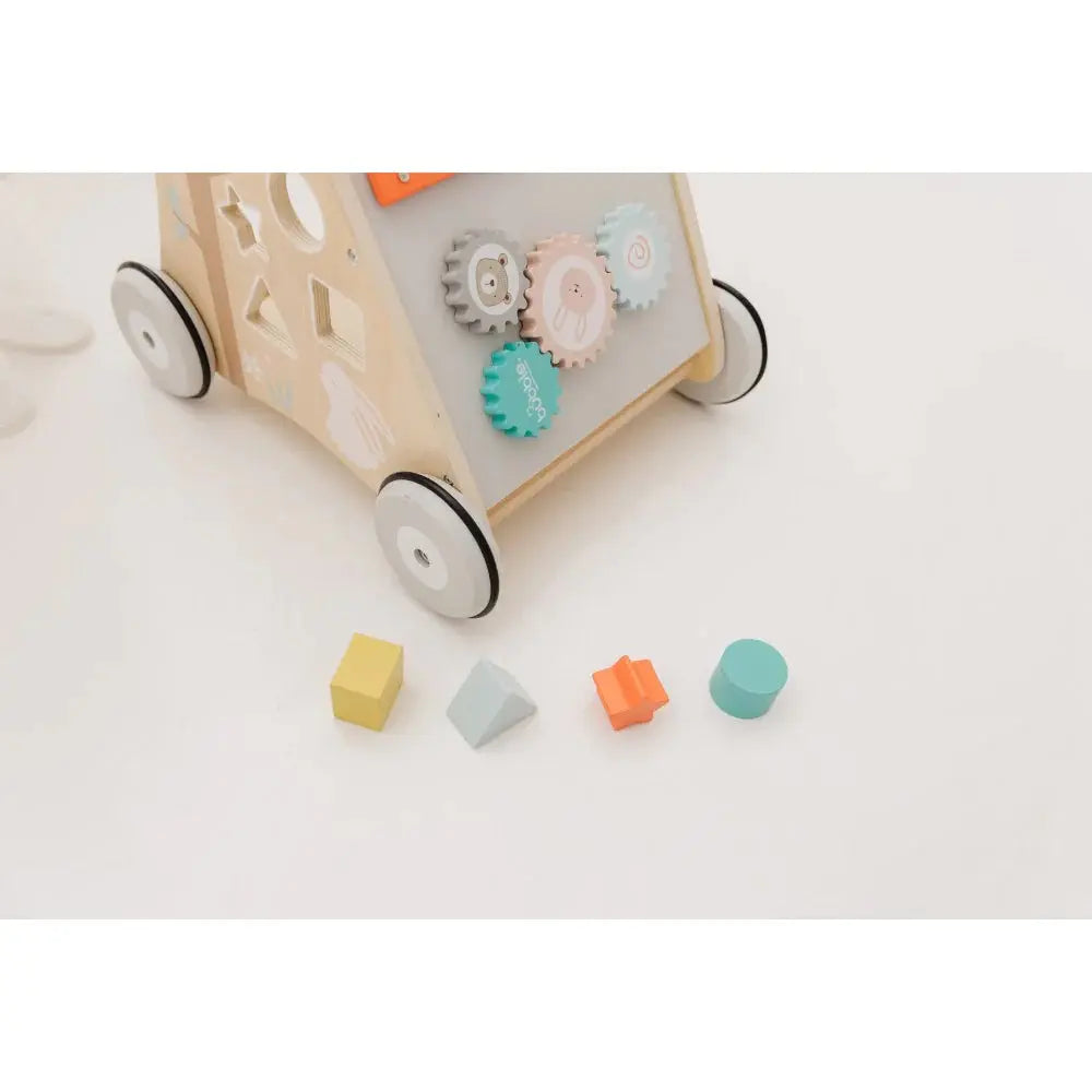 Bubble Wooden Activity Play Walker  
