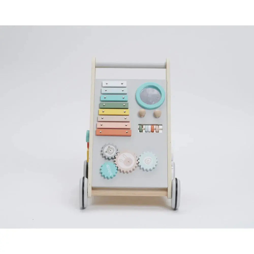 Bubble Wooden Activity Play Walker  