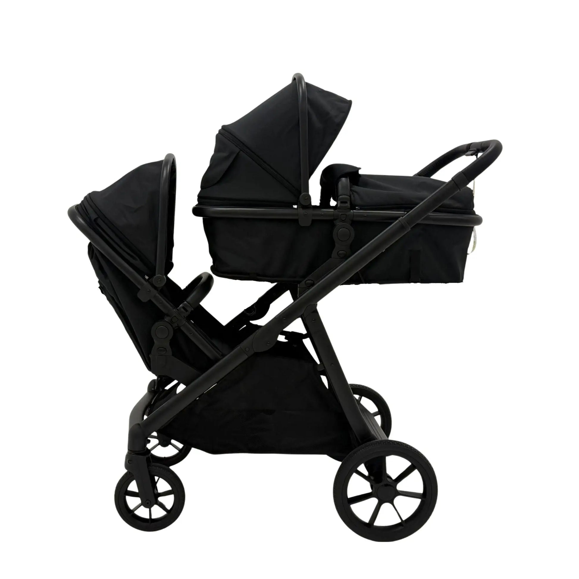 The Tribe Convertible Pram – Frame, Carrycot & Toddler Seat