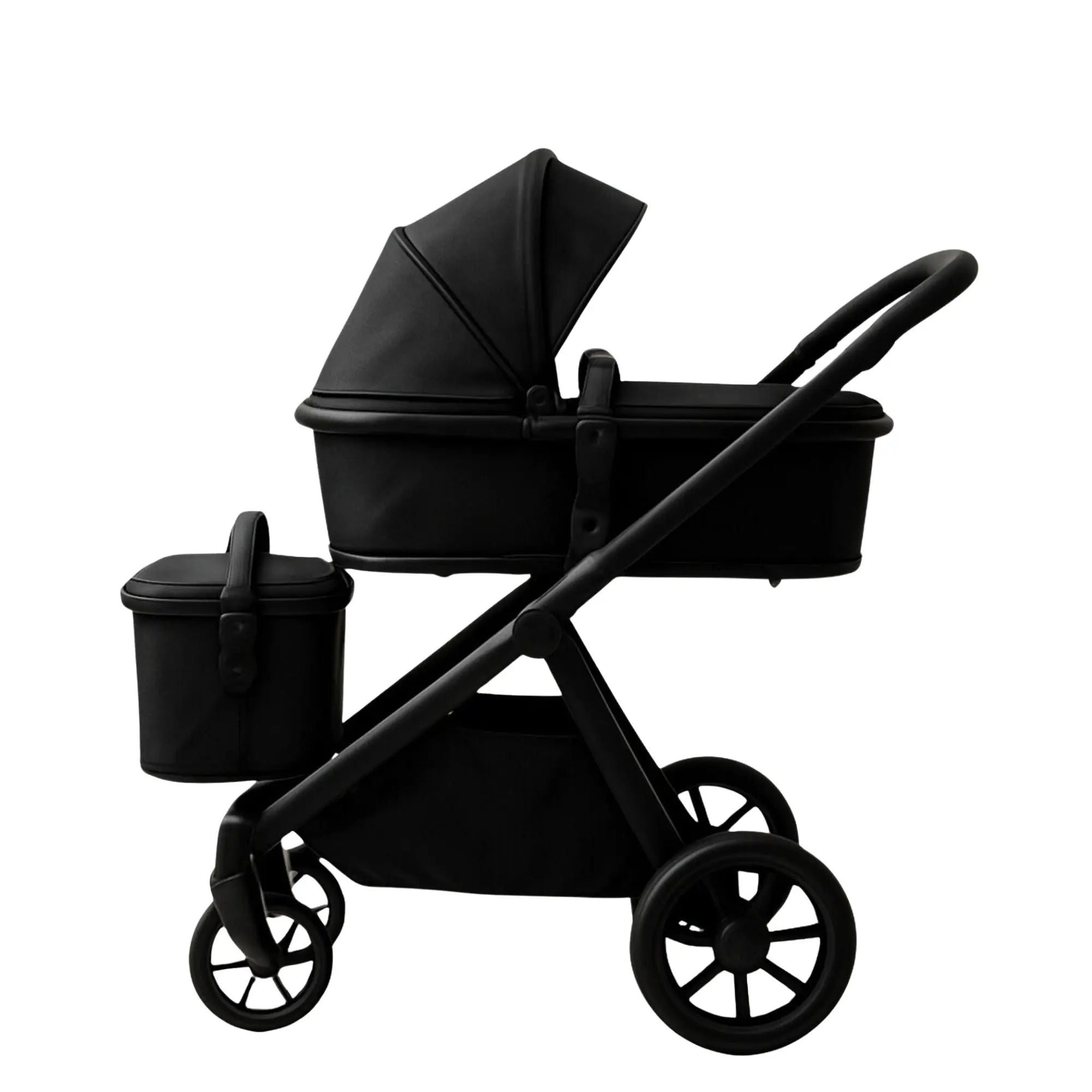 The Tribe Convertible Pram – Frame, Carrycot & Toddler Seat