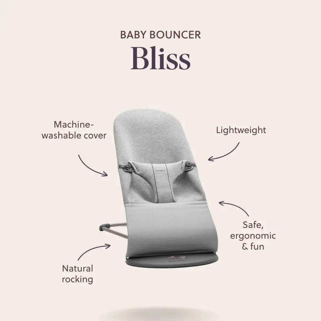 Babybjorn- BabyBjorn Bouncer Bliss Woven Mélange – Baby Little Planet