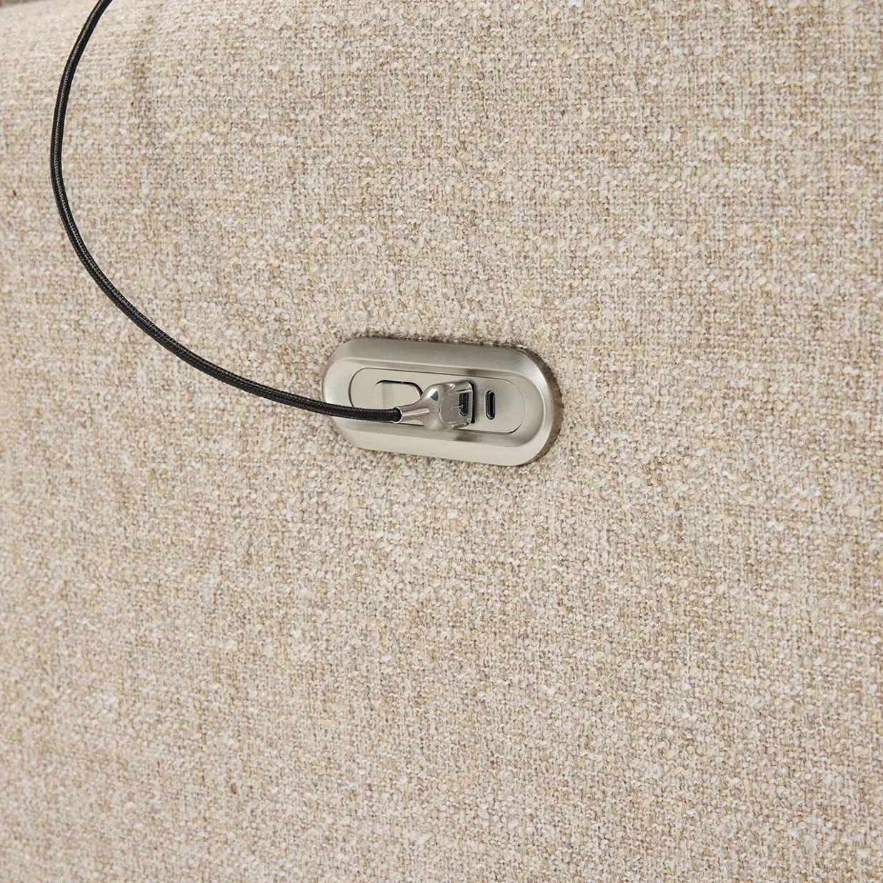 Celeste Electric Nursery Chair - Pebble Weave