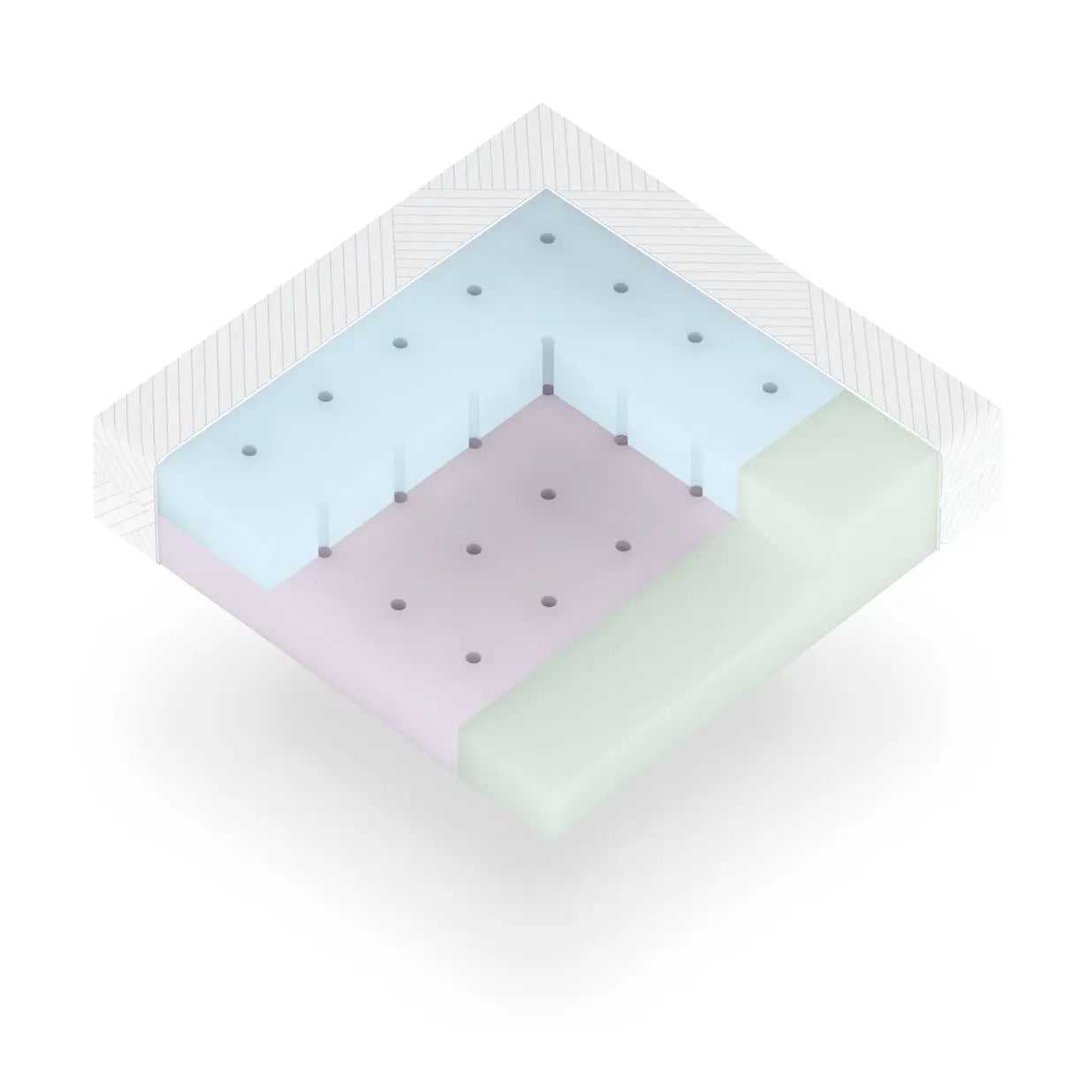 Babyrest Duocore Bamboo Cot Mattress Babyrest