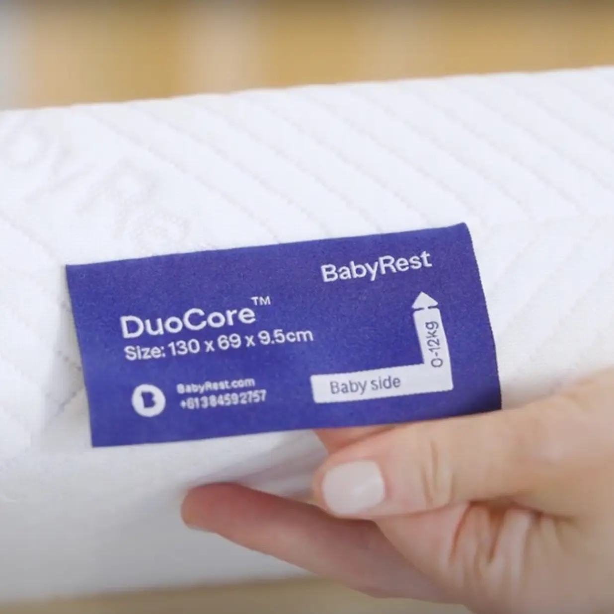 Babyrest Duocore Bamboo Cot Mattress