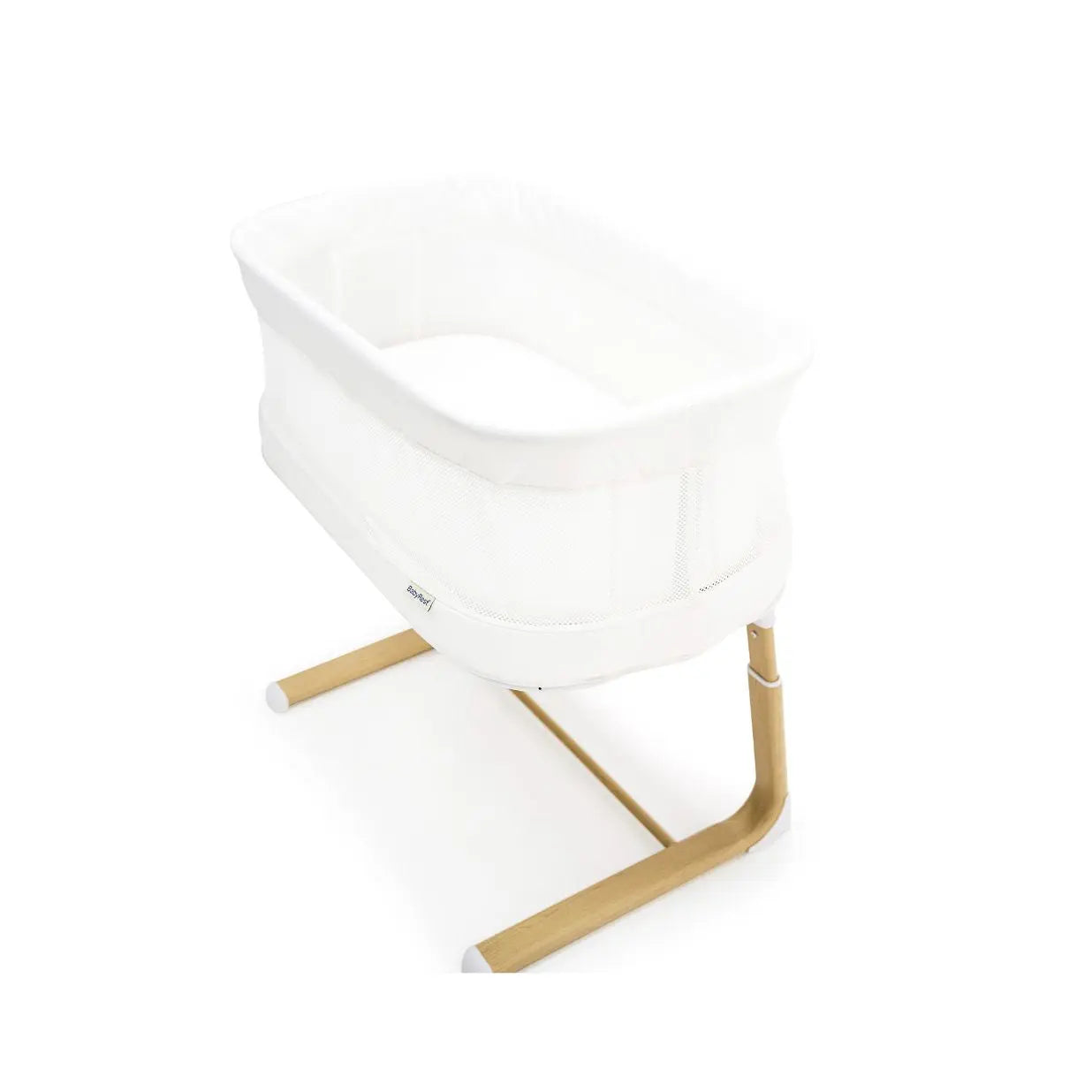 Swan Smart Electronic Bassinet White/Natural