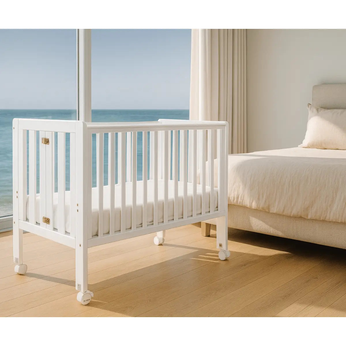 Fold N Go Timber Cot