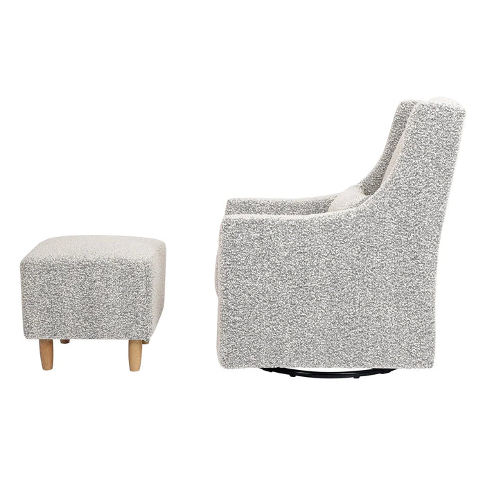Babyletto toco swivel glider shop and stationary ottoman