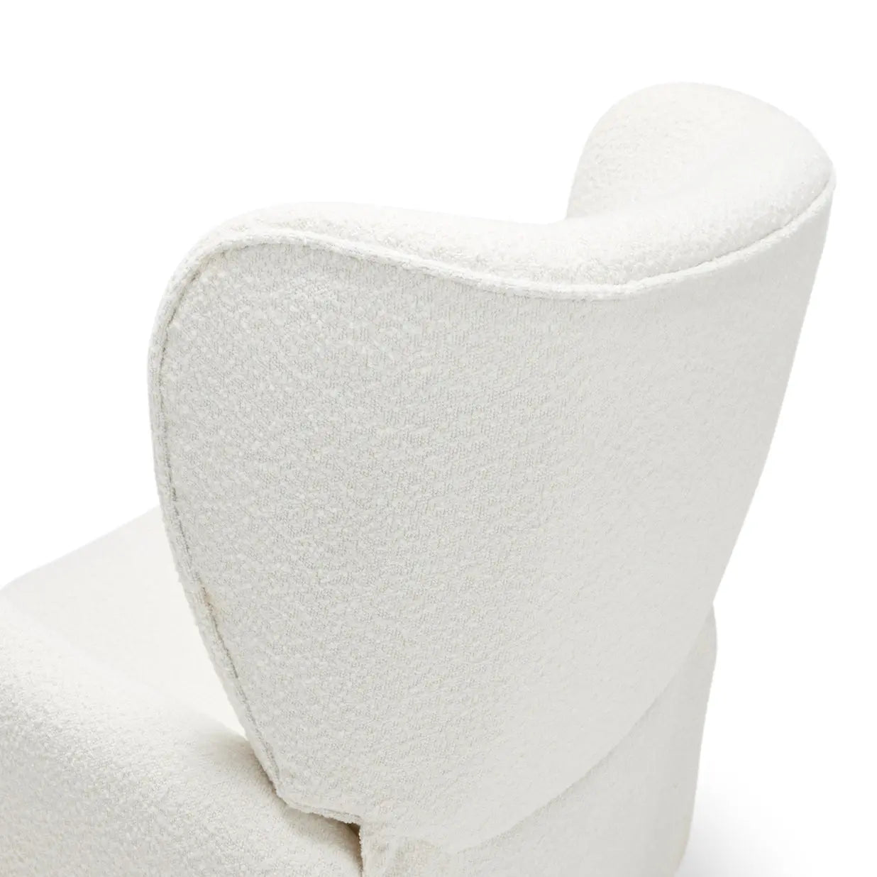 Celeste Electric Nursery Chair - White Boucle