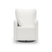 Celeste Electric Nursery Chair - White Boucle