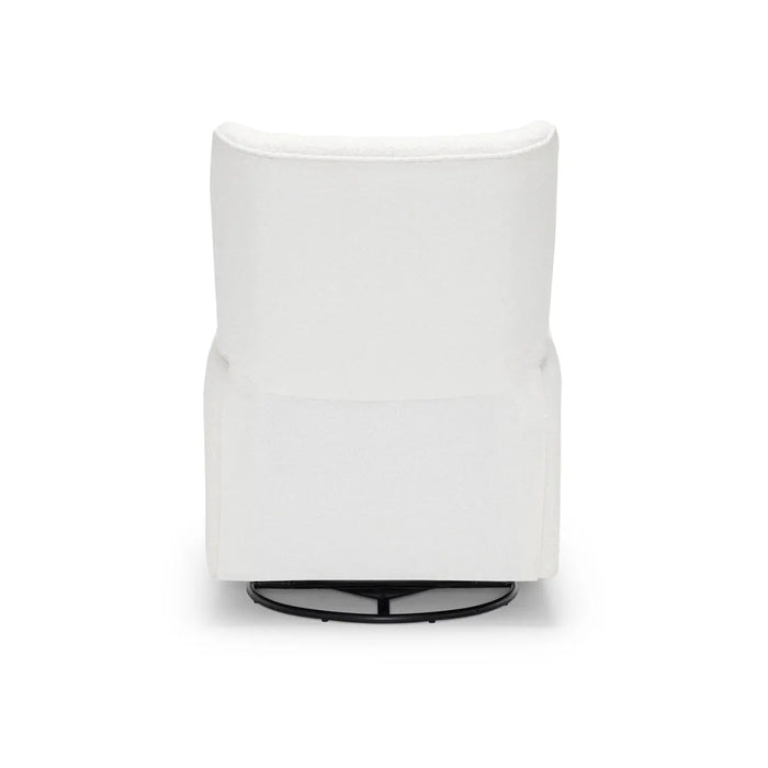 Celeste Electric Nursery Chair - White Boucle