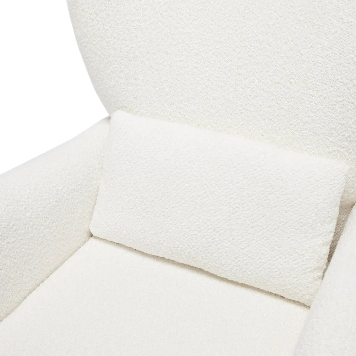 Celeste Electric Nursery Chair - White Boucle