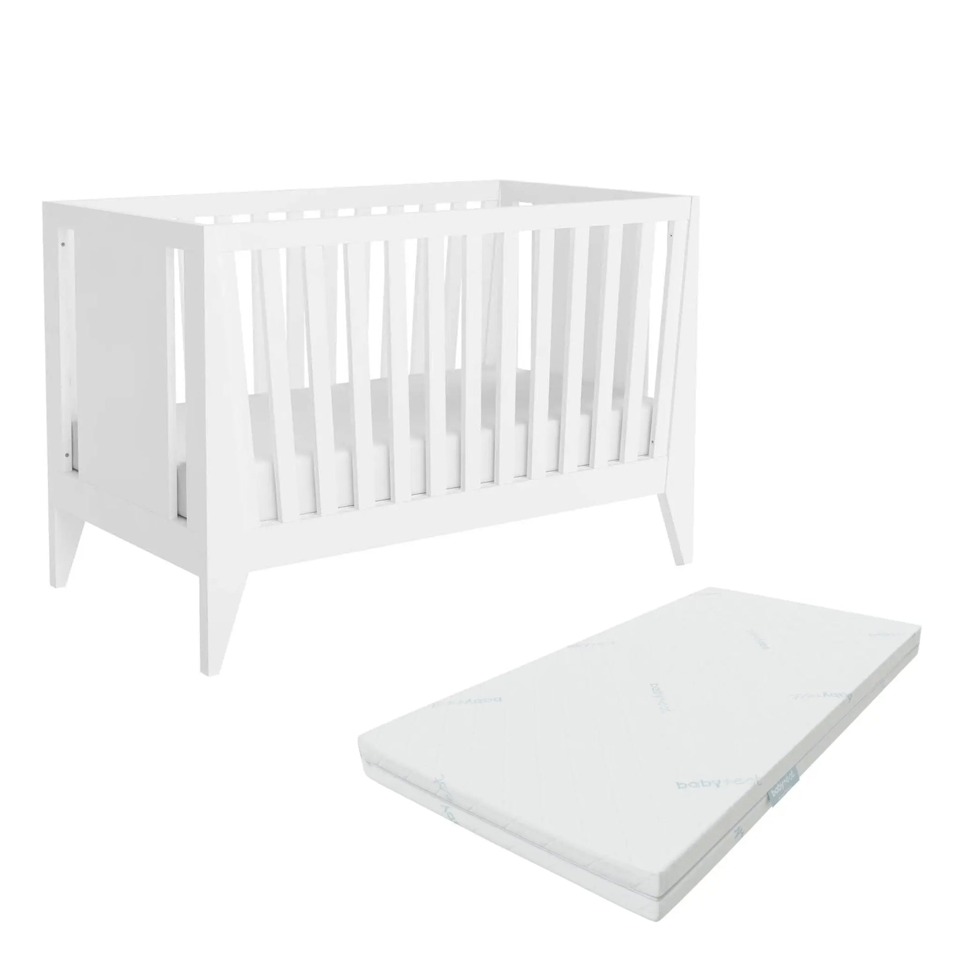 Babyrest Franka Cot with Mattress Babyrest
